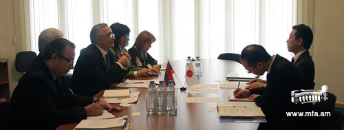 Քաղաքական խորհրդակցություններ Հայաստանի և Ճապոնիայի արտաքին գործերի գերատեսչությունների միջև