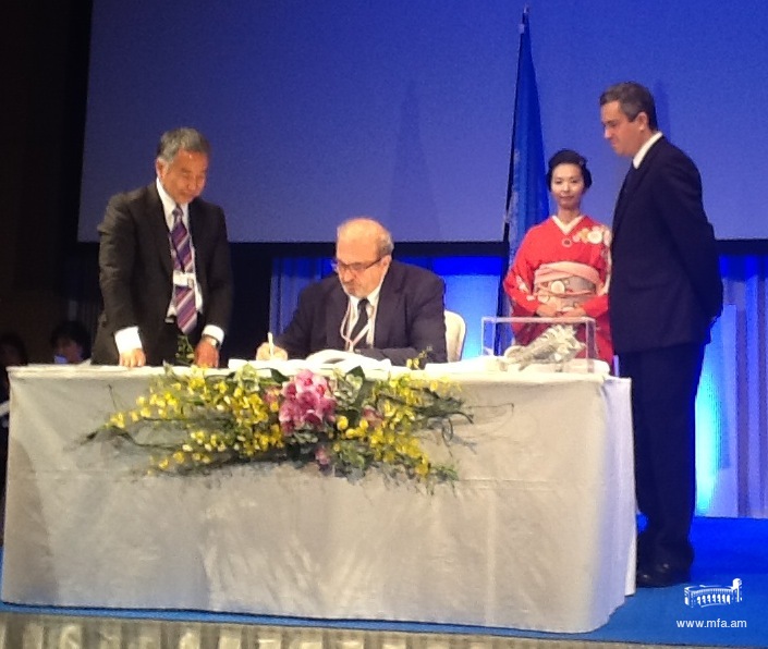Armenia Signed the "Minamata Convention on Mercury "