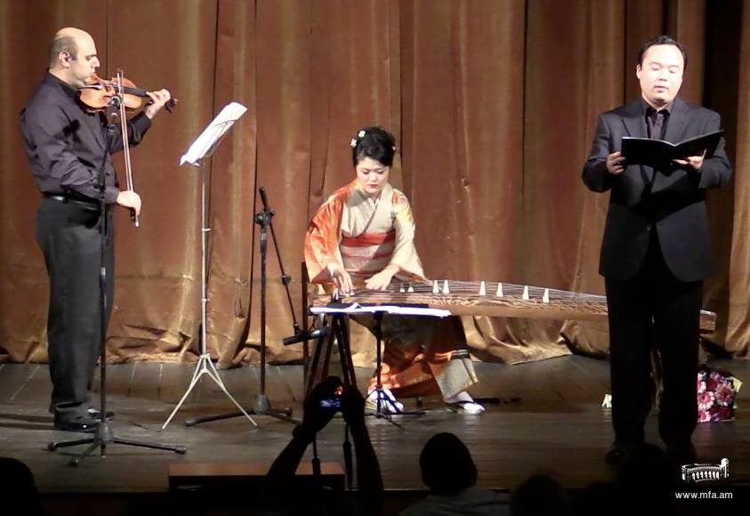 Concert of Armenian and Japanese music in Kofu city 