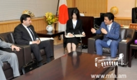 Armenian Parliamentarians on a Working Visit in Japan