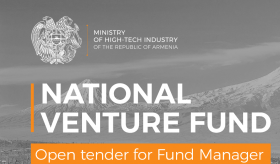 OPEN TENDER FOR NATIONAL VENTURE FUND MANAGER