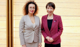 Դեսպան Մոնիկա Սիմոնյանը հանդիպել է Ճապոնիայի վարչապետ Սանաե Տակաիչիի հետ