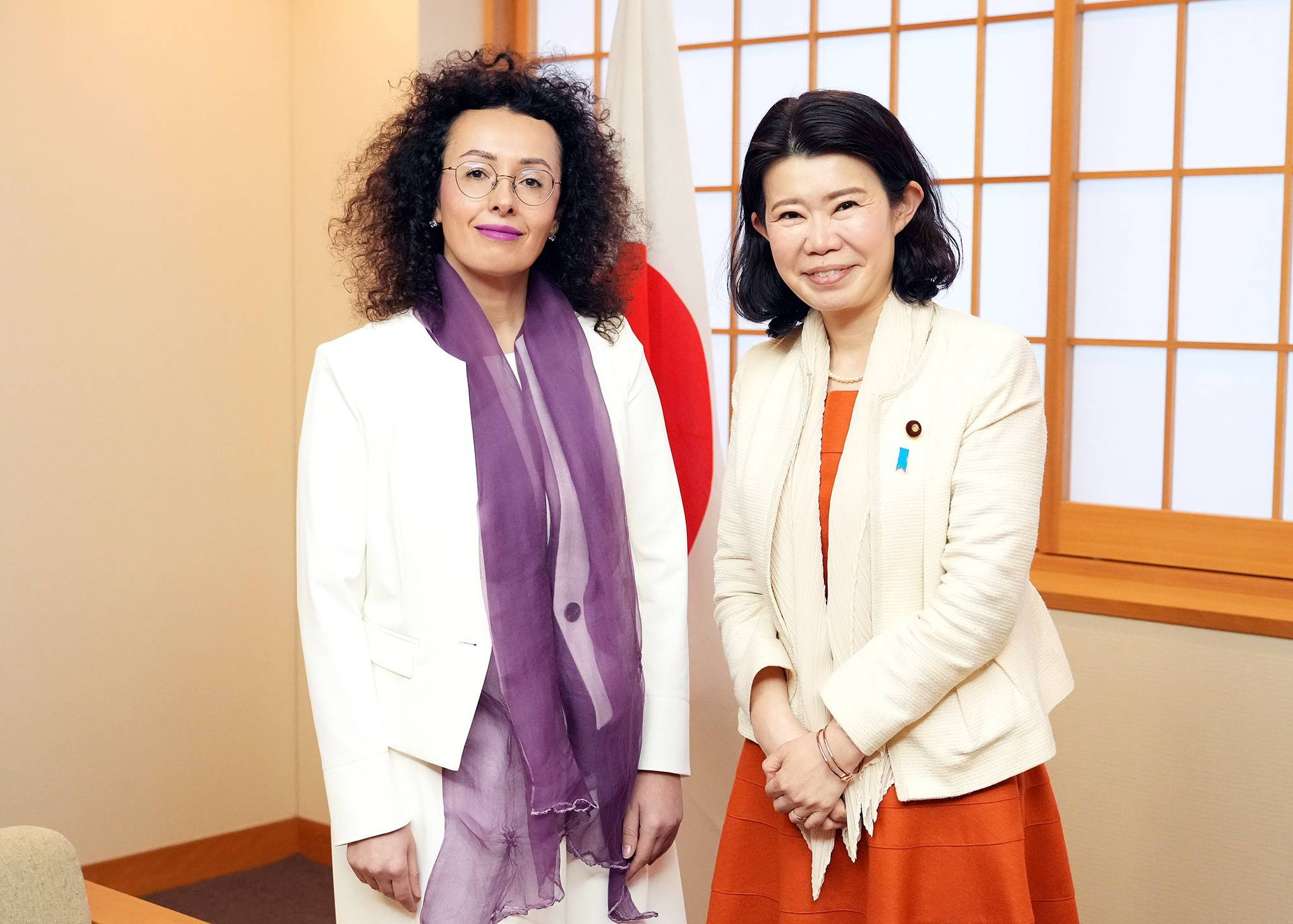 Ambassador Monika Simonyan had a meeting with Ms. Ayano Kunimitsu, State Minister for Foreign Affairs of Japan