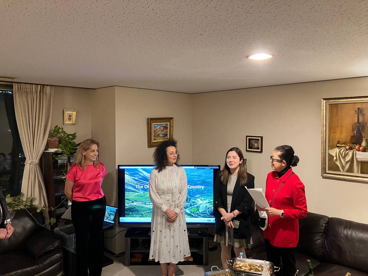 Armenian wine tasting-presentation event was held at the Embassy